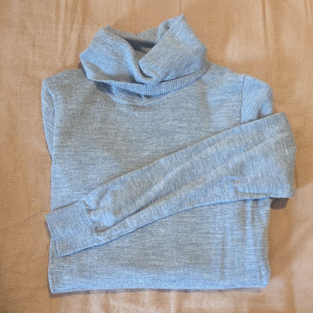 J. Crew Soft Heather Gray Sweater
